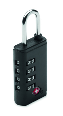 Logo trade promotional items picture of: TSA 4-digit combination lock