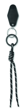 Logotrade business gift image of: Braided rope with tag keyring