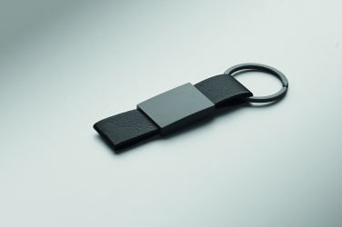 Logotrade promotional item picture of: Ball pen & PU Keyring set