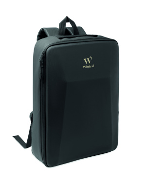 Logotrade promotional merchandise photo of: 15" hard shell RPET backpack