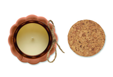Logotrade promotional merchandise picture of: Vanilla plant based wax candle