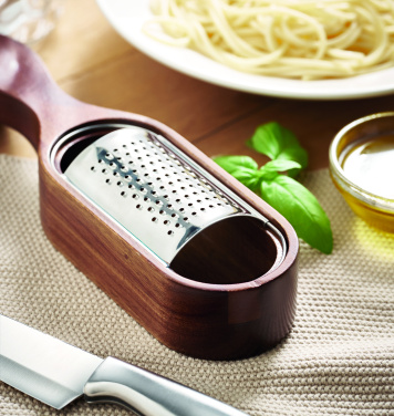 Logotrade promotional gift image of: Acacia cheese grater