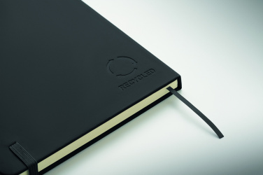 Logo trade promotional merchandise picture of: A5 recycled PU notebook set