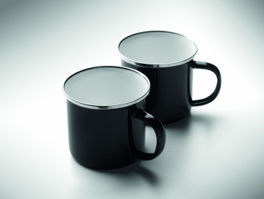 Logo trade corporate gifts picture of: Fleece blanket & 2 mugs set