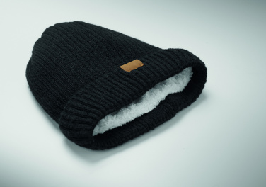 Logotrade advertising product picture of: Knitted beanie with cuff