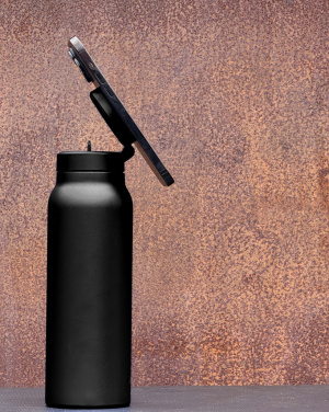 Logo trade promotional product photo of: RINGO Pro MagSafe® Waterbottle w Magnetic Booster Ring 710ML