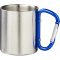 Alps 200 ml insulated mug with carabiner, Blue