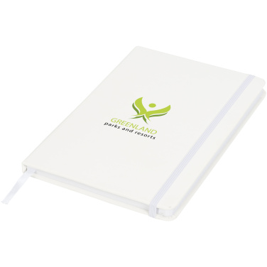 Logo trade promotional giveaways image of: Spectrum A5 notebook with dotted pages