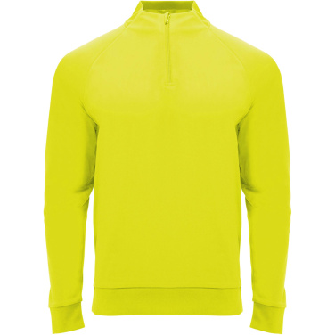Logo trade promotional giveaways image of: Epiro long sleeve kids quarter zip sweatshirt