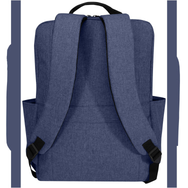 Logotrade promotional merchandise image of: Libra 15” GRS recycled laptop backpack 15L