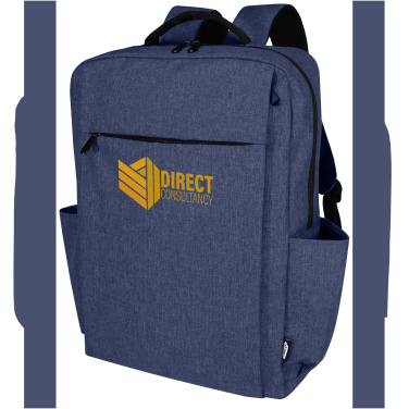 Logotrade advertising product picture of: Libra 15” GRS recycled laptop backpack 15L