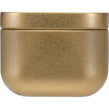 Logotrade promotional merchandise photo of: Tindra square tin candle with vanilla aroma