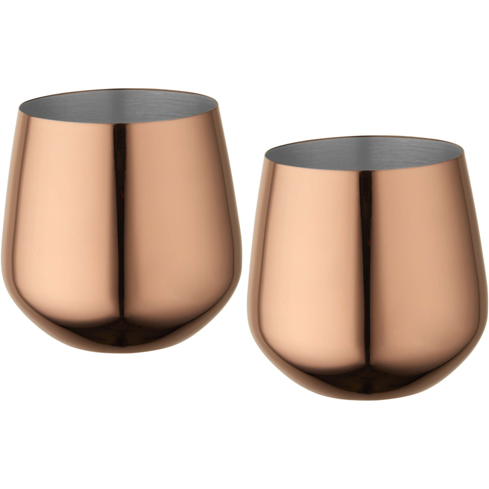 Logotrade promotional giveaway picture of: Cascade 540 ml stainless steel cup set