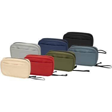Logotrade promotional giveaway picture of: Resi Plus GRS recycled tech pouch 1L