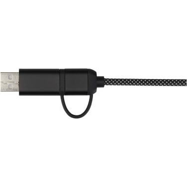 Logotrade advertising product image of: SMART 65W 100 cm RCS recycled magnetic 5-in-1 charging cable