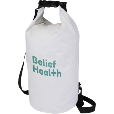 Logo trade promotional gift photo of: Camper recycled waterproof duffel bag 10L