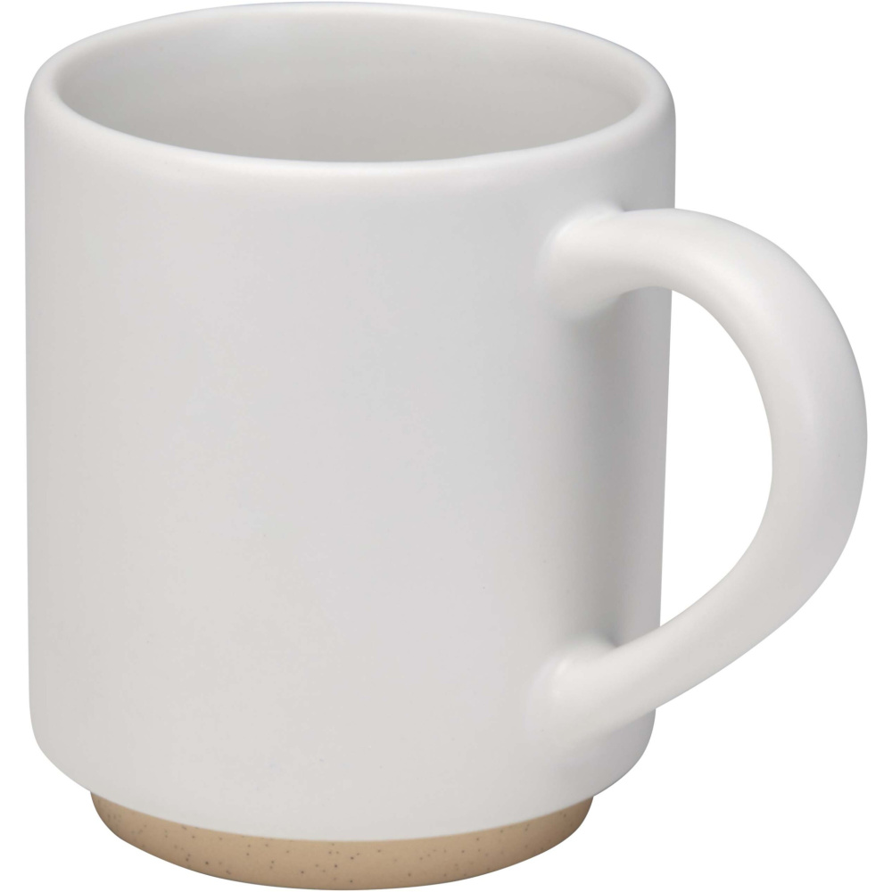 Logo trade promotional items image of: Camilla 180 ml stackable ceramic mug with matte finish