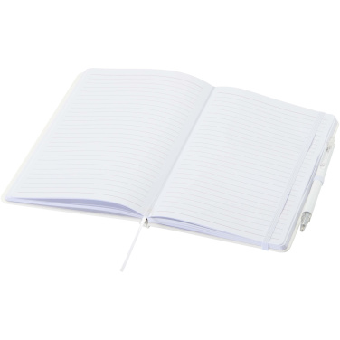 Logotrade promotional merchandise image of: Spectrum A5 recycled notebook and ballpoint pen set
