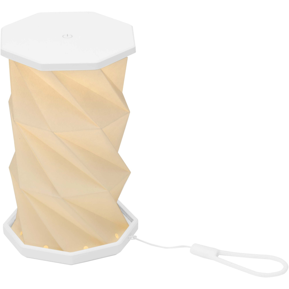 Logotrade promotional gift picture of: Celestia foldable recycled plastic table lamp