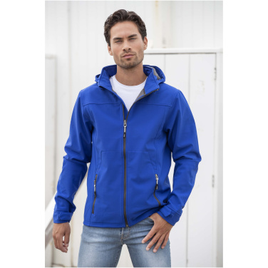 Logotrade promotional giveaways photo of: Langley men's GRS recycled softshell jacket