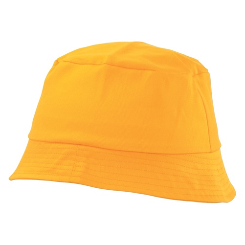 Logo trade reklaamkingid foto: Kalastus müts , kollast värvi