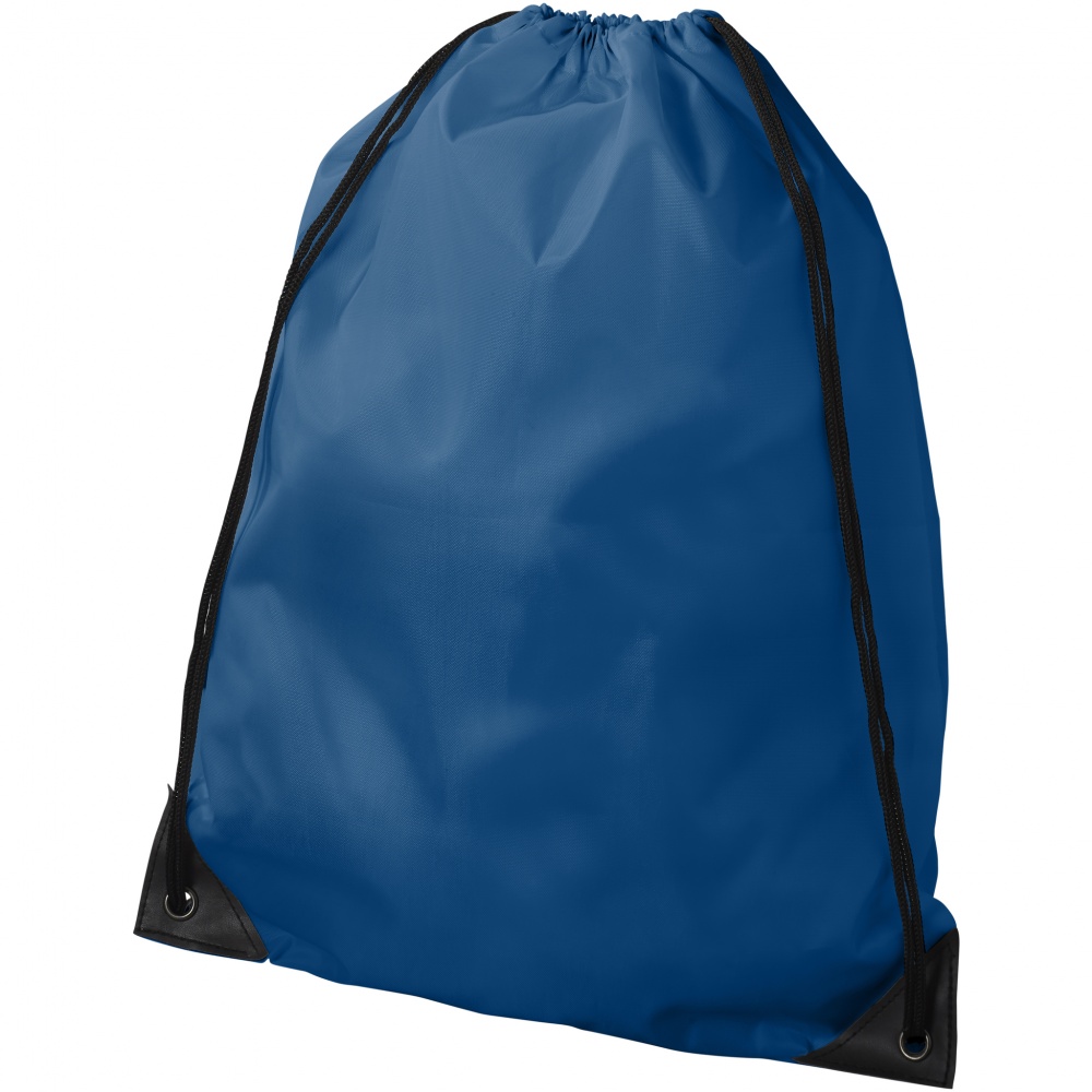 Logo trade reklaamtooted foto: Oriole stiilne seljakott-sussikott, tumesinine