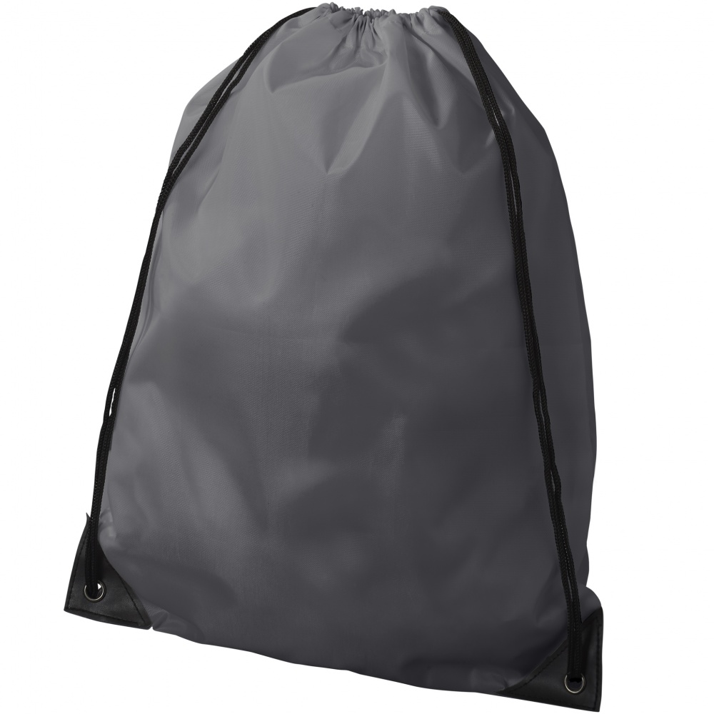 Logo trade reklaamkingituse pilt: Oriole stiilne seljakott-sussikott, tumehall