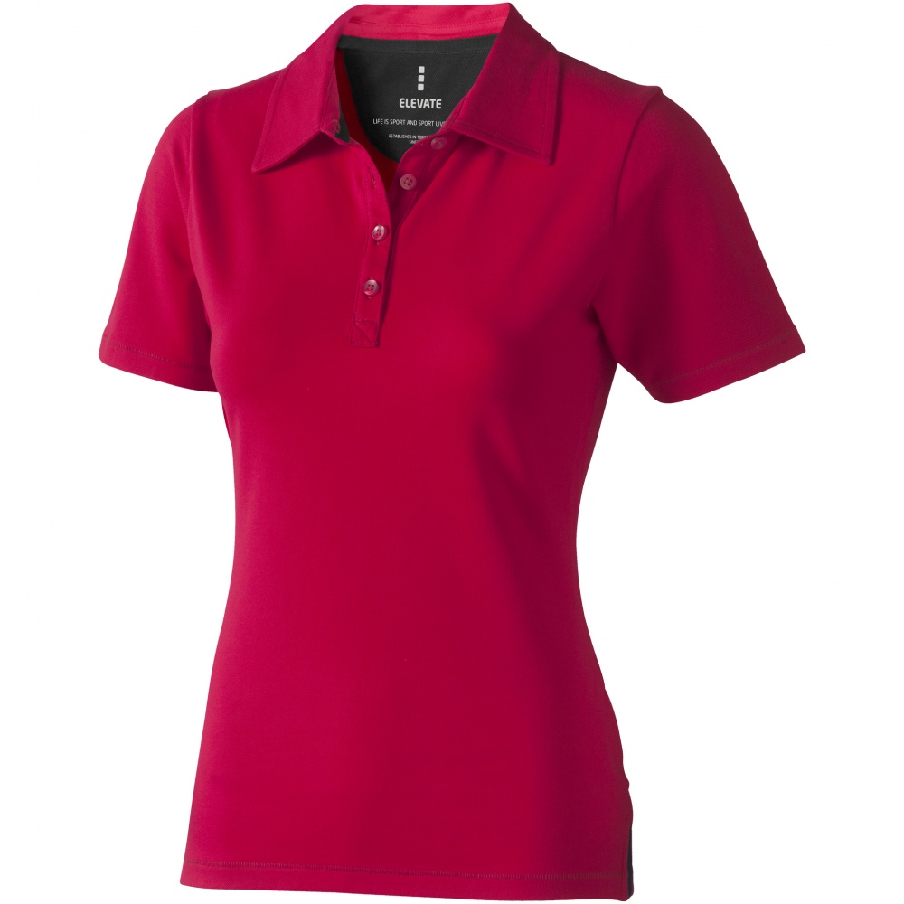 Logotrade reklaamkingituse foto: Markham short sleeve ladies polo, punane