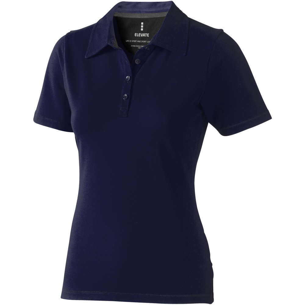 Logo trade firmakingi pilt: Markham short sleeve ladies polo, tumesinine