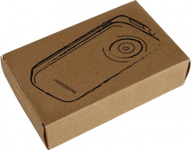 Logotrade meene foto: Powerbank 4000 mAh with USB port in a box, valge
