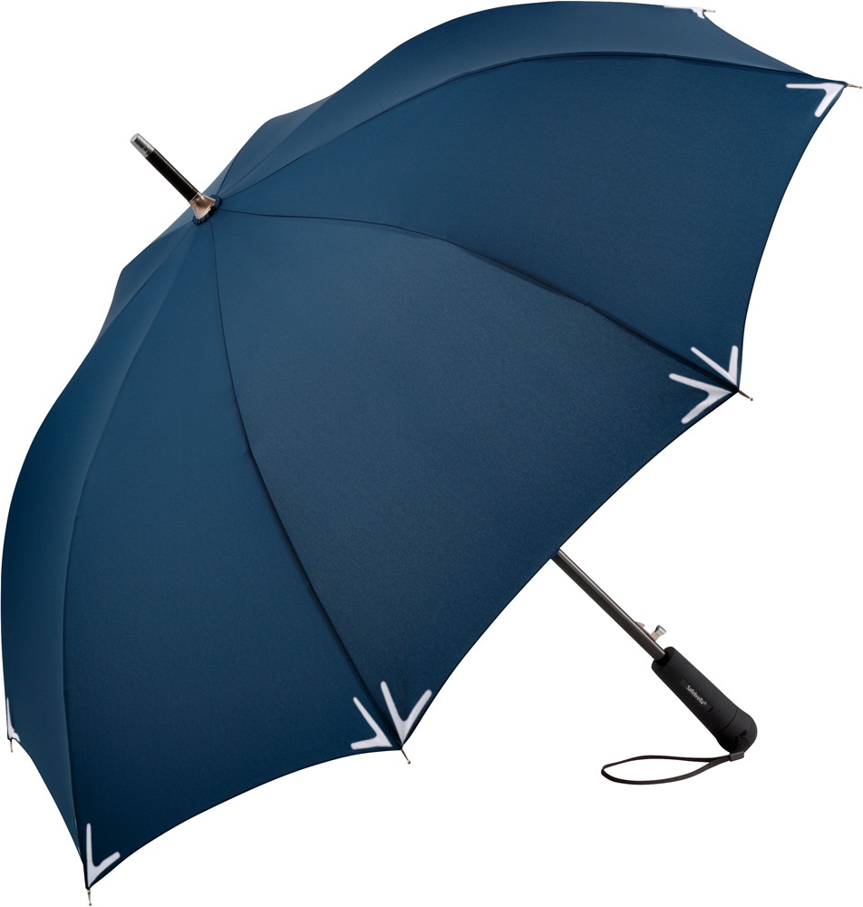 Logo trade meened foto: Helkurribaga vihmavari AC regular Safebrella® LED, 7571, sinine