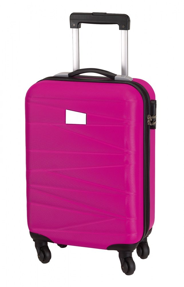 Logotrade ärikingi foto: Käsipagasi mõõdus reisikohver Padua, roosa