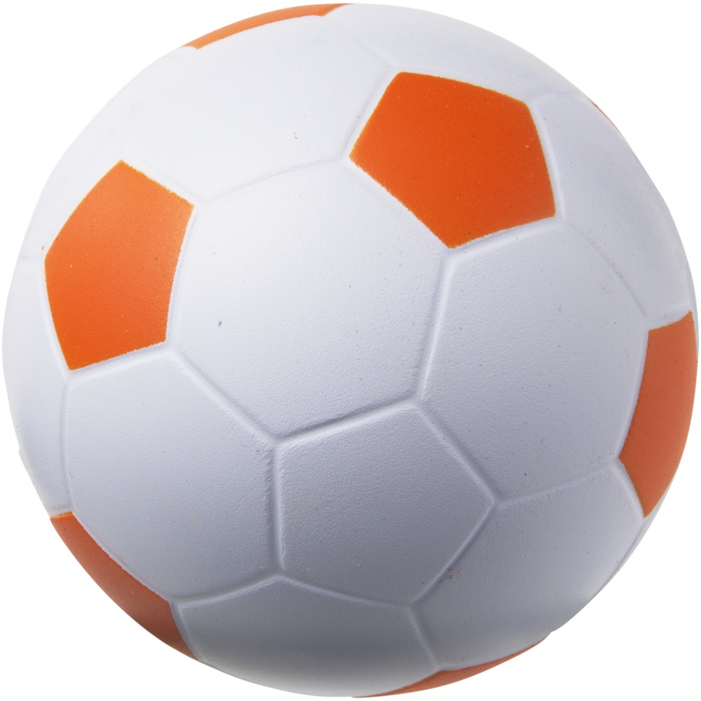 Logotrade meened pilt: Stressipall jalgpall, oranž