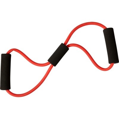 Logotrade meened pilt: Ärikingitus: Elastic fitness training strap, punane