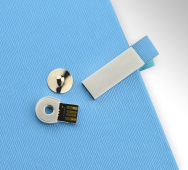 Logotrade firmakingituse foto: Märkmik A5  Mind koos USB mälupulgaga, helesinine
