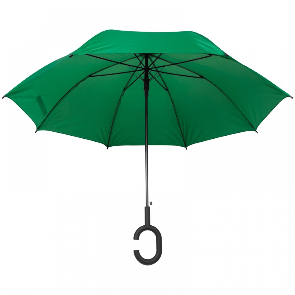 Logo trade ärikingid foto: Vihmavari "Käed-vabad", roheline