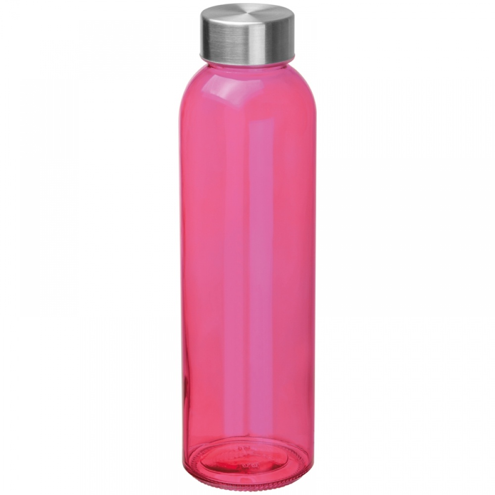 Logotrade meene foto: Joogipudel lekkekindla korgiga, roosa