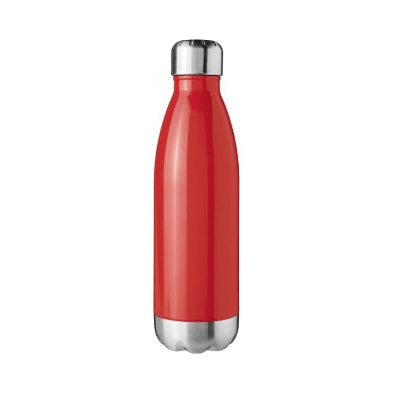 Logo trade ärikingi pilt: Arsenal roostevabast terasest joogipudel, 510 ml, punane