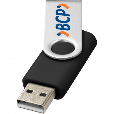 Logo trade reklaamkingituse pilt: Pöörake põhilist 2 GB USB-mälupulka