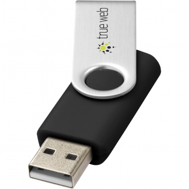 Logotrade ärikingitused pilt: Pööratav põhiline 32 GB USB-mälupulk