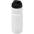 H2O Active® Base 650 ml keeratava kaanega spordipudel, Valge / Täismust