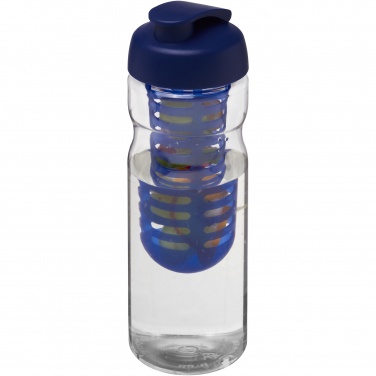 Logotrade reklaamkingi foto: H2O Active® Base 650 ml keeratava kaanega spordipudel ja infusioon