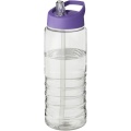 H2O Active® Treble 750 ml tilaga kaanega spordipudel, Läbipaistev / lilla