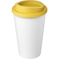 Americano® Eco 350 ml taaskasutatud trummel, Valge / Kollane