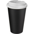 Americano® 350 ml trummel lekkekindla kaanega, Ühtlane must/valge