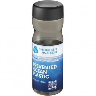 Logotrade reklaamkingid pilt: H2O Active® Eco Base 650 ml keeratava korgiga veepudel