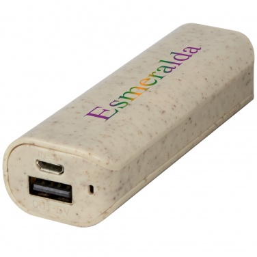 Logotrade reklaamtoote foto: Yoko 1200 mAh nisuõlgedest elektripank