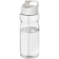 H2O Active® Base Tritan™ 650 ml tilakaanega spordipudel, Läbipaistev läbipaistev / valge