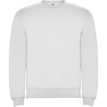 Clasica unisex crewneck kampsun, Valge