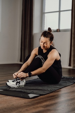 Logotrade reklaamtooted pilt: VINGA GRS RPET spordirätik, 140 x 70cm